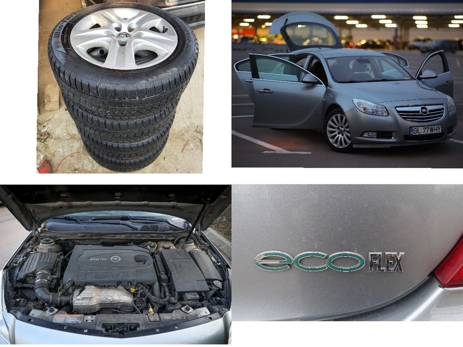 Opel Insignia 2011, Euro 5, diesel-Ecoflex, 131 CP, fiscal, proprietar