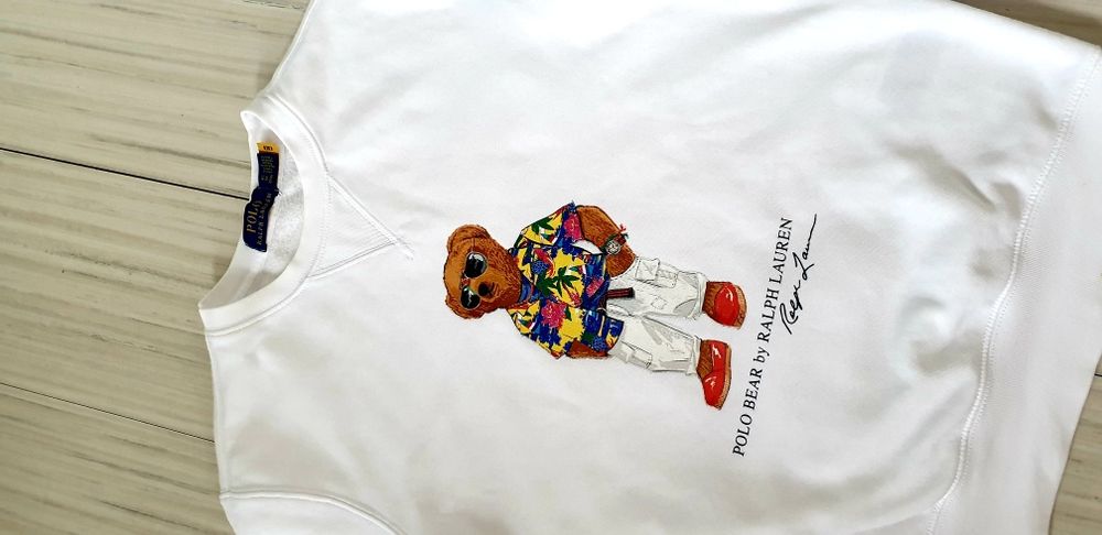 POLO Ralph Lauren Bear Hoodie  XS/ S ОРИГИНАЛ! Мъжки Суичър - Блуза!
