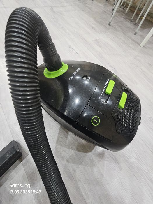 Пылесос в рабочем состоянии