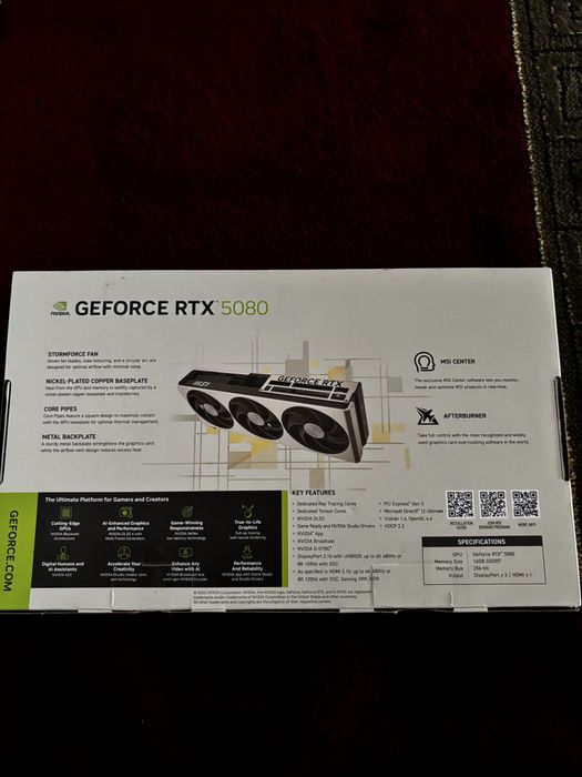 Видеокарта RTX 5080 Inspire 3X НОВА!