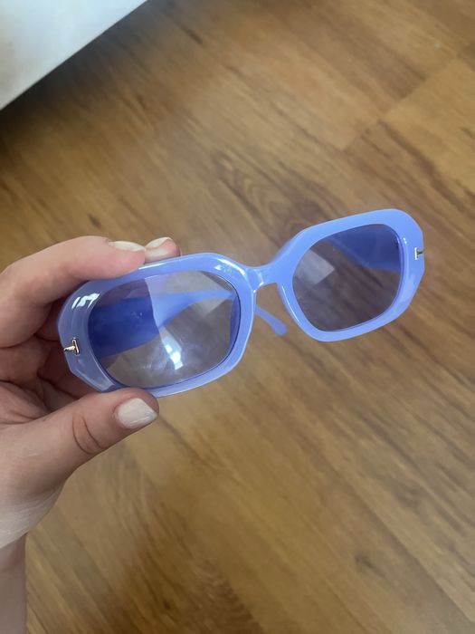 Фиолетовые очки б/у