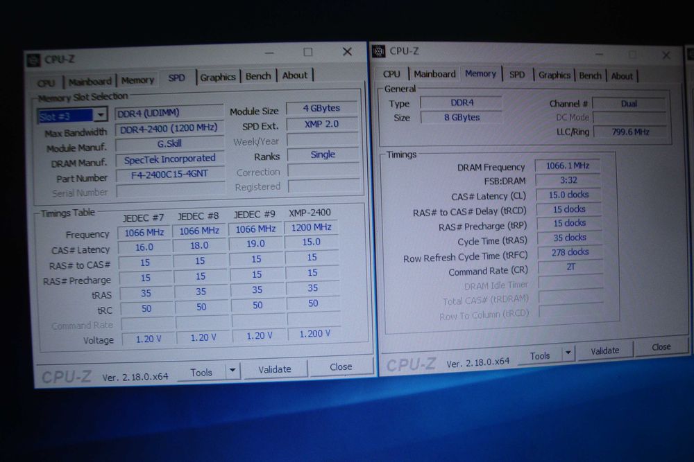 memorie ram ddr4 8gb 2400 mhz dual ch kit 2x 4gb