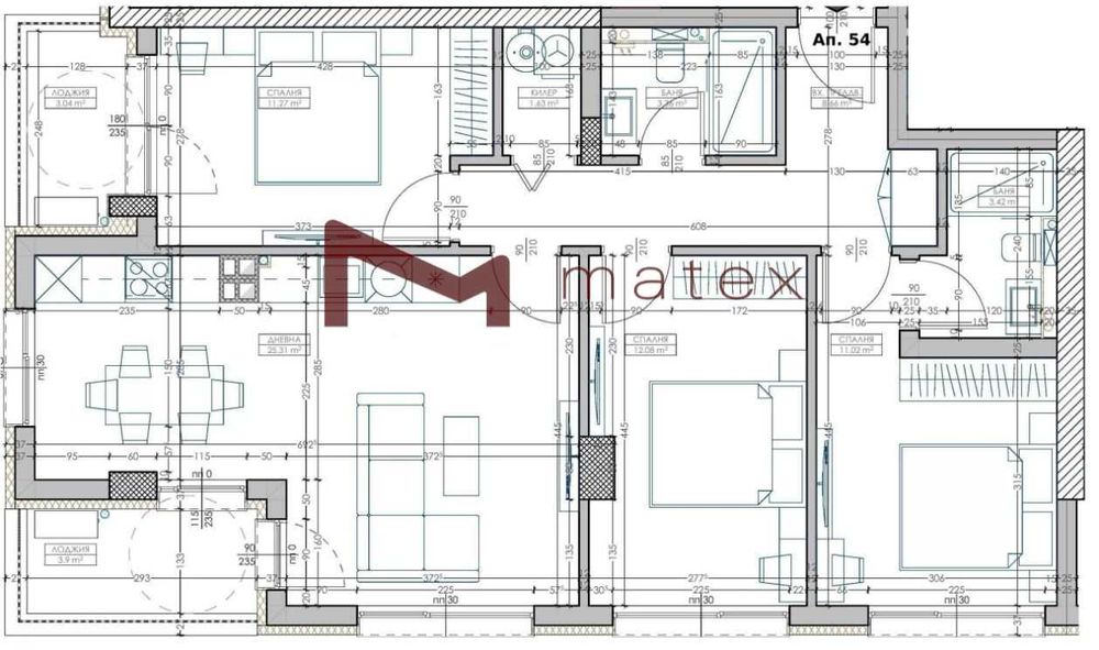 Продава се Четиристаен апартамент в Варна, Младост 1 - 120 кв.м за 744 €/кв.м - Снимка #4