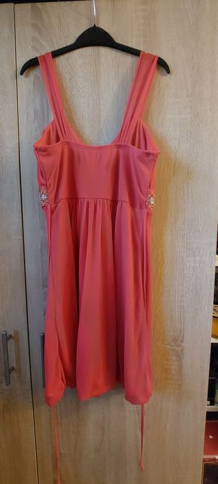 Rochie rosie versatila S-M