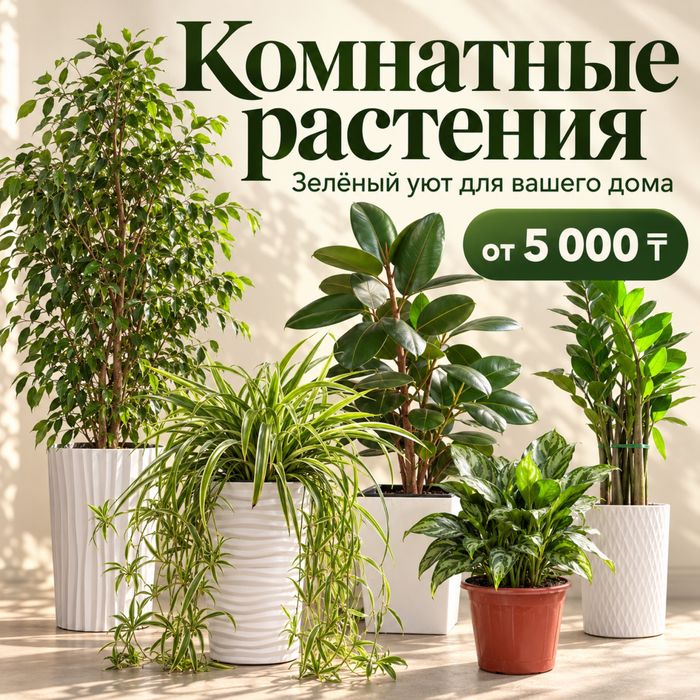 Цветы для дома и офиса: фикусы Мелани, Эластика, Лирата и др.