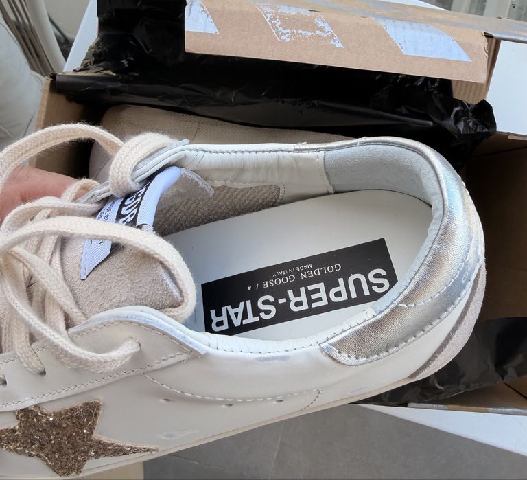 Golden Goose Superstar glitter