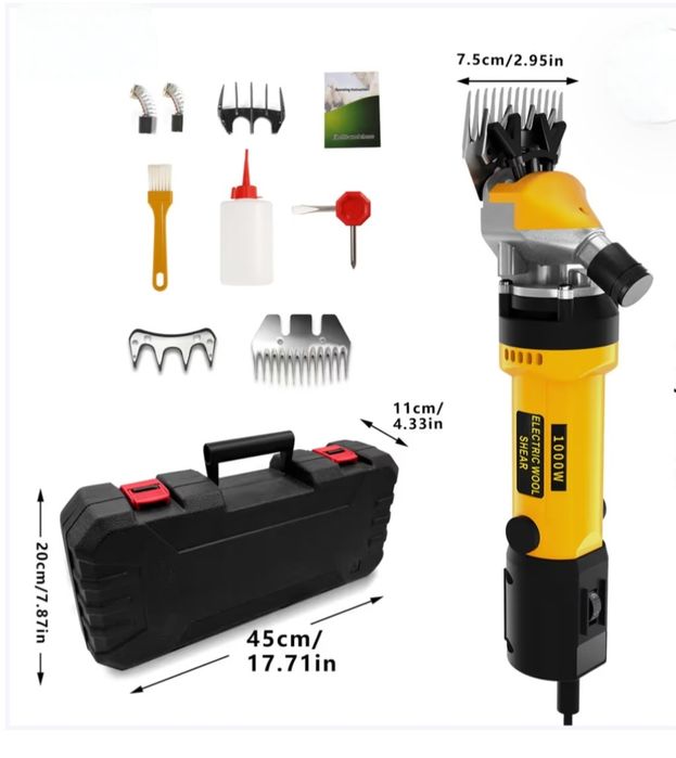 Mașină de tuns oi electrică 1000W