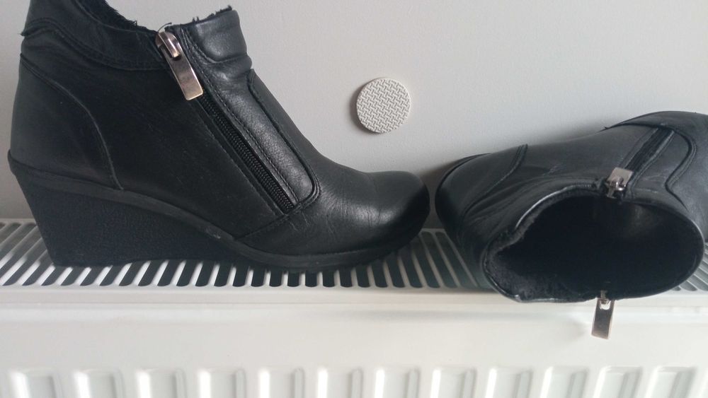 Дамски боти, естествена кожа,№38