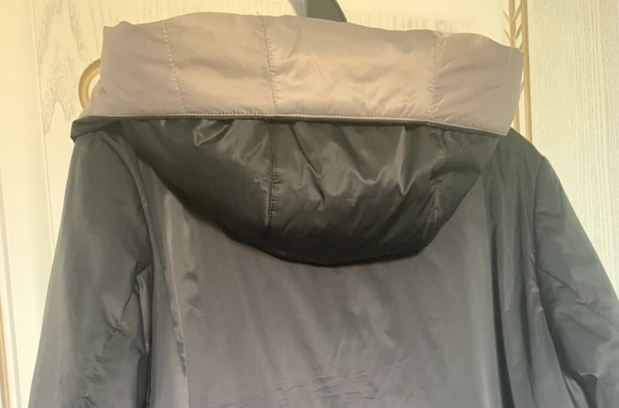 Пуховик на осень 52 разм