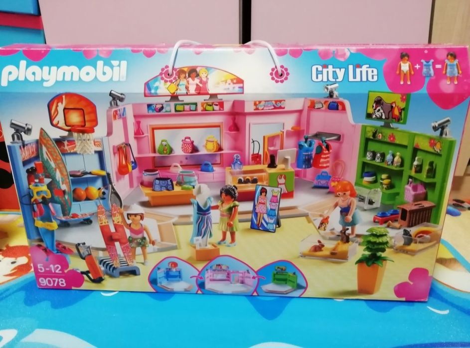 Playmobil - Голям търговски център 3 в 1