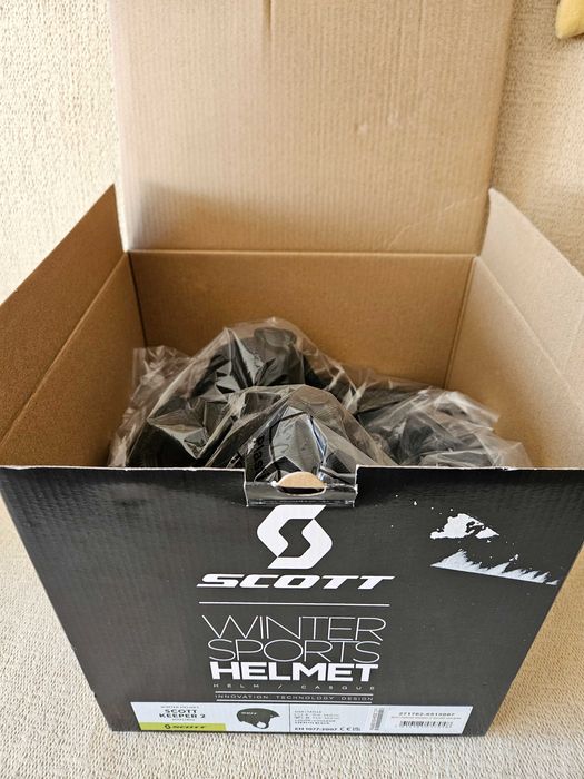 Vand Cască de schi copii SCOTT Keeper 2 Negru NOUA IN CUTIE