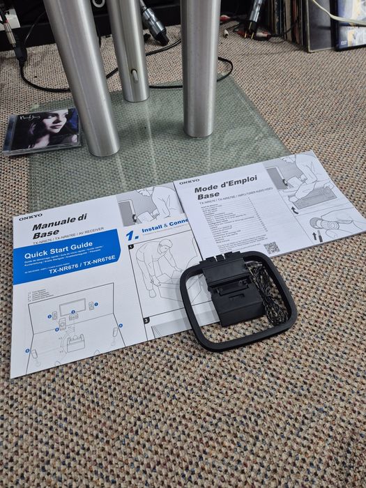 Onkyo TX NR676E Receiver Dolby Atmos Bluetooth HDMI Arc Wifi