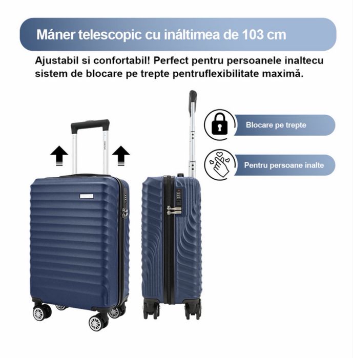 Geamantane Lux, Noi,  perfecte pentru wizz air