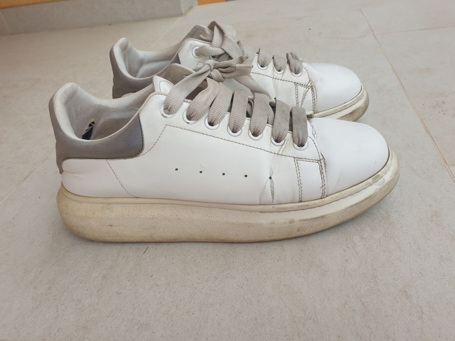 Adidasi barbati albi Alexander McQueen, marime 45