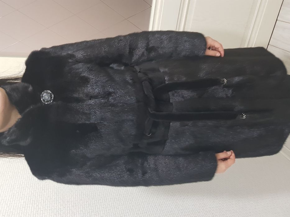 Шуба норковая размер S