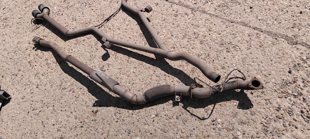 Генерация права тръба с downpipe Audi A8 D3 3.0TDI