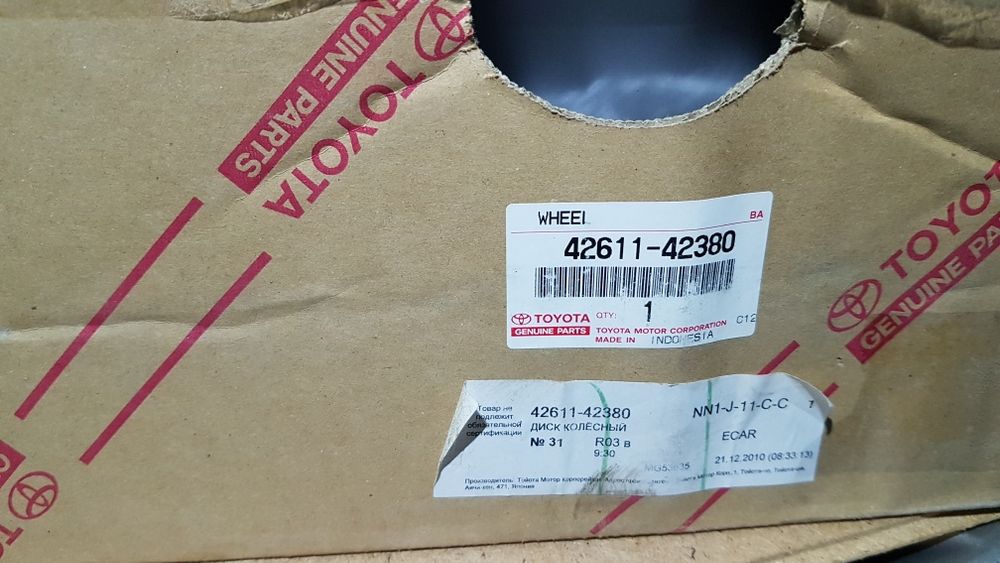 диск r17 на toyota rav4