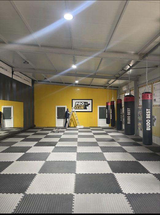 Vand pachet complet sala sporturi contact - Ring, Saci, Tatami&cardio