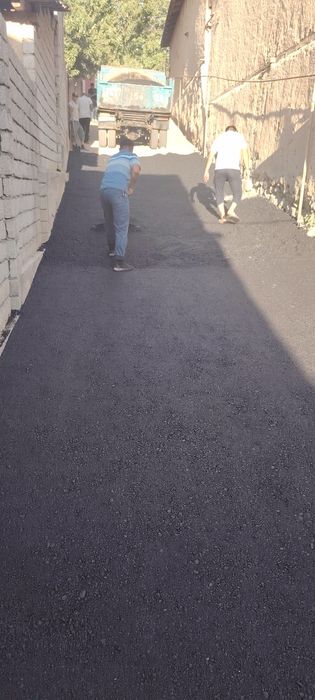 Асфалт ишларини киламиз