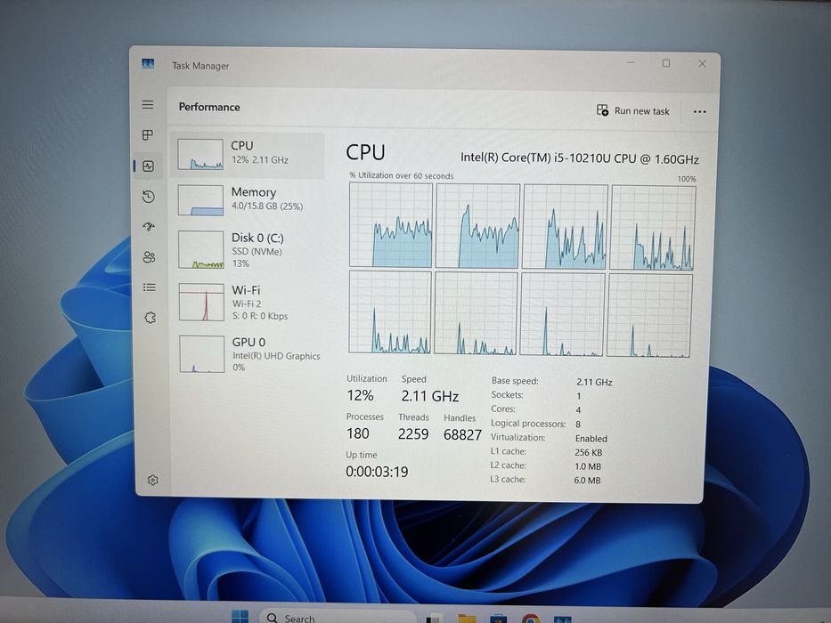 Dell latitude  3510  i5 + 16gb ram + SSD