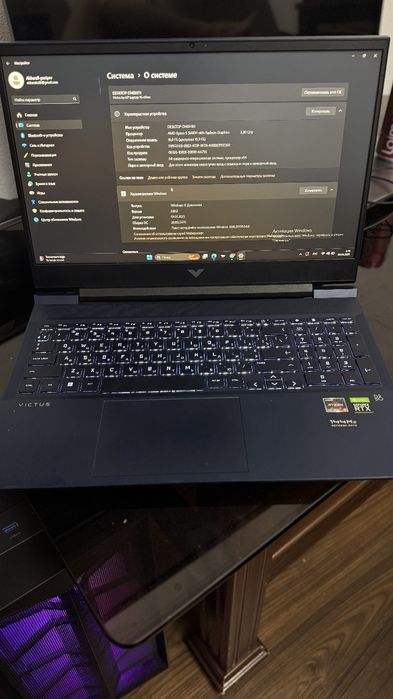 HP Victus AMD ryzen 5 5600H 16/512