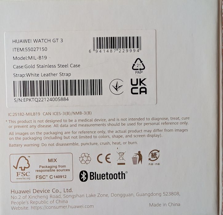 Huawei watch GT3 42mm
