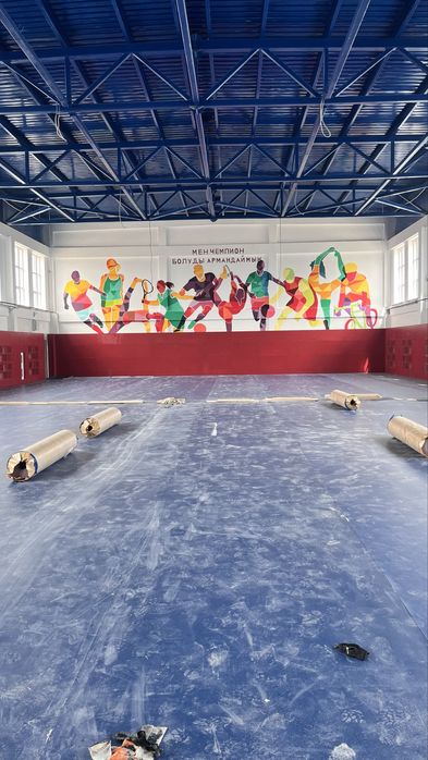 Роспись стен Астана