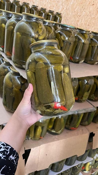 Огурцы маринованные