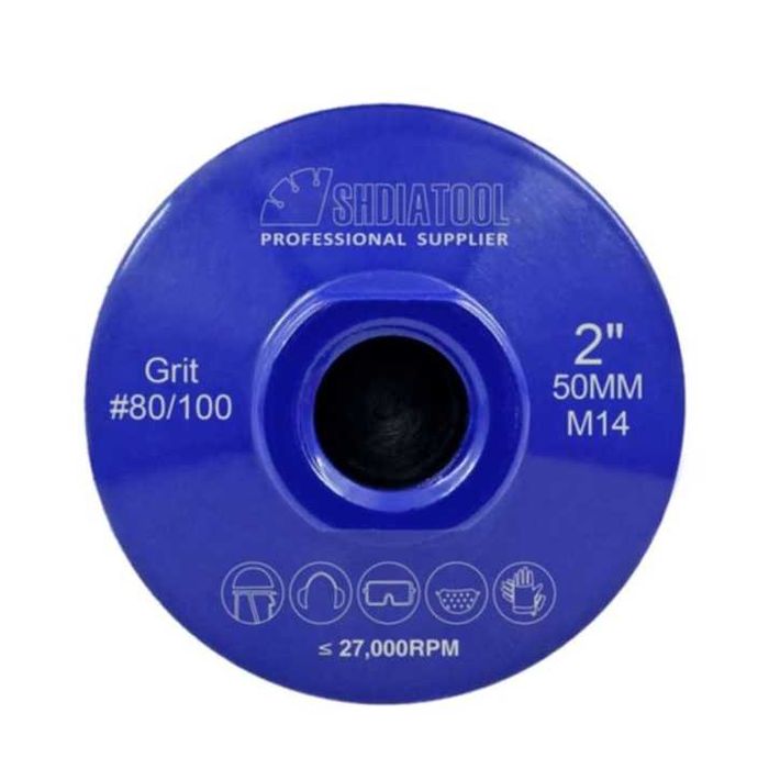 Диамантен диск за полиране камък гранитогрес Shdiatool Грит #80-100