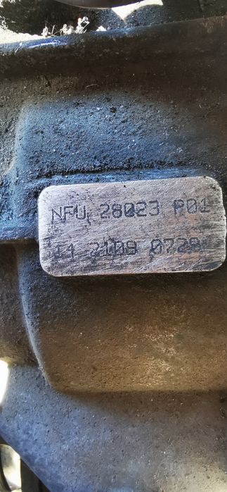 Cutie viteze manuală 6 trepte NFU 2.0 tdi 140cp CFF Passat b7 VW