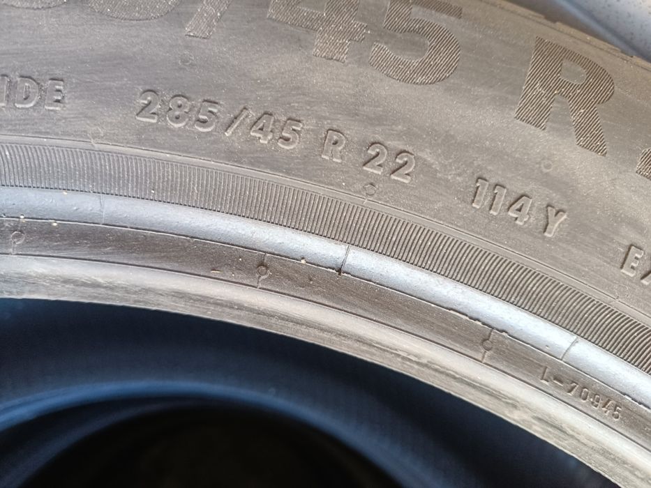 285/45/22 325/40/22