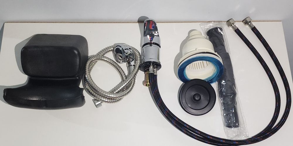 Парикмахерская мойка аксессуар и смеситель