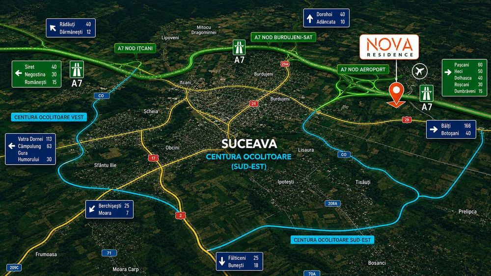 NOVA Residence | Pre-Sale | Zona Metropolitană Suceava