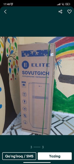 Xoladilnik markasi : ELITE 330 L