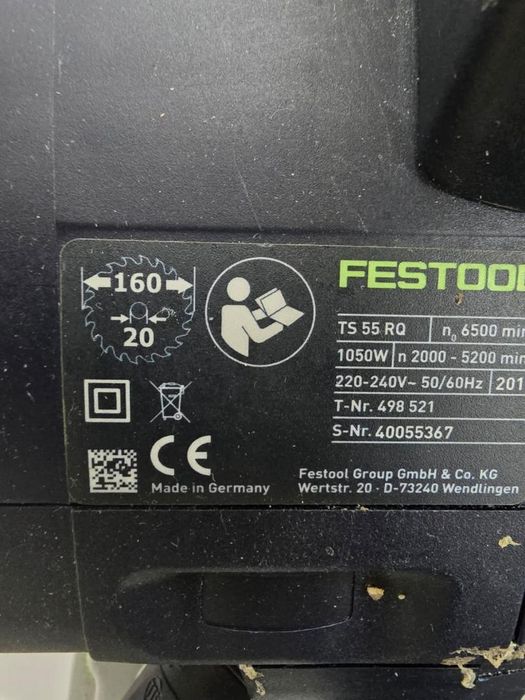 Festool Ferastrau circular TS 55 RQ -P-