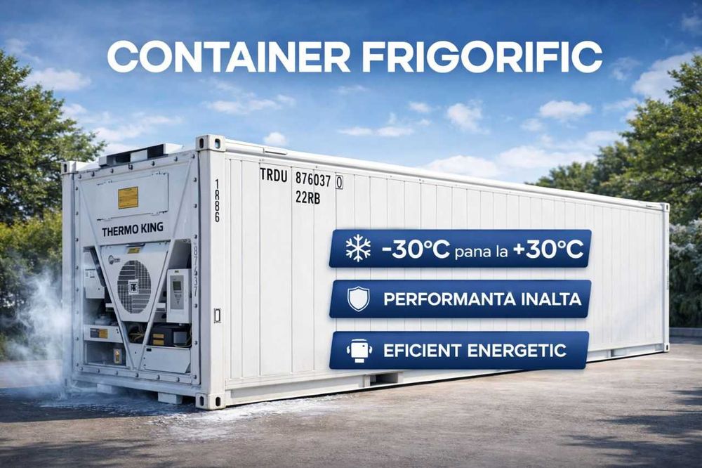 Containere frigorifice noi sau reconditionate de 6m si 12m din stoc