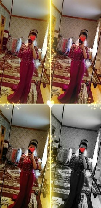 Вечерний платье в хорошем состоянии