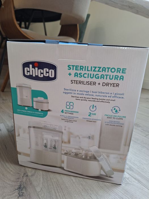 Sterilizator + Uscător Chicco 2 în 1 | Nou, sigilat