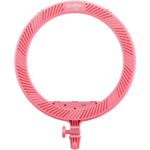 Розова LED ринг светлина Godox LR150 PINK Ring LED Light