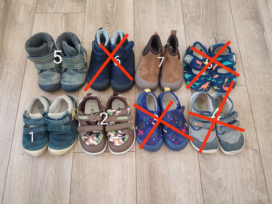 Боси обувки и пантофи, от 26-29 номер