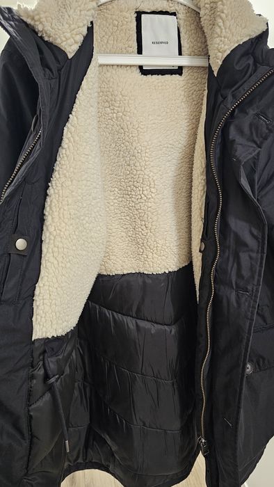 Geacă de iarnă parka cu glugă - Reserved