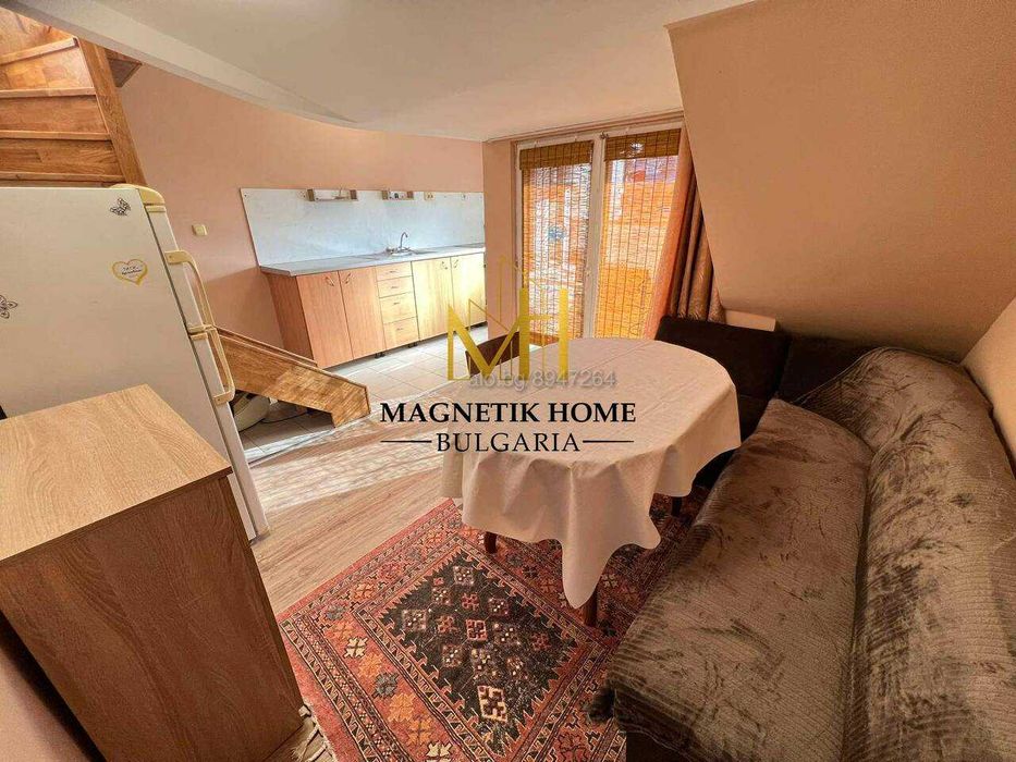 Слънчев двустаен МЕЗОНЕТ след ремонт с 4 тераси в ж.к. Възраждане