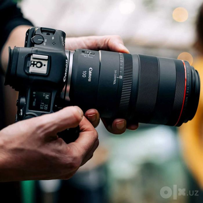 Canon RF 100mm F2.8L IS USM Macro YENGI!!! (2-Yil Rasmiy kafolat bor)