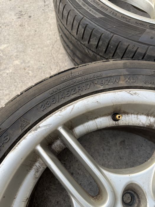 Диски 166 стиль на BMW e39 R17