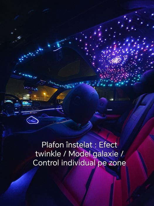 Lumini ambientale/ Plafoane instelate/ Retapitari/ Polish/ Detailing/ Diagnoza/ Chei smart/ Chei auto