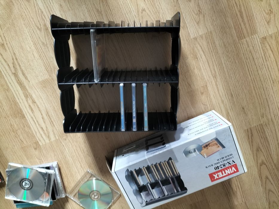 Compact disc rack hold 40 cd