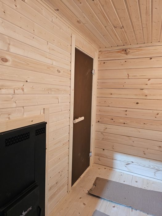 Баня брусовая, каркасная