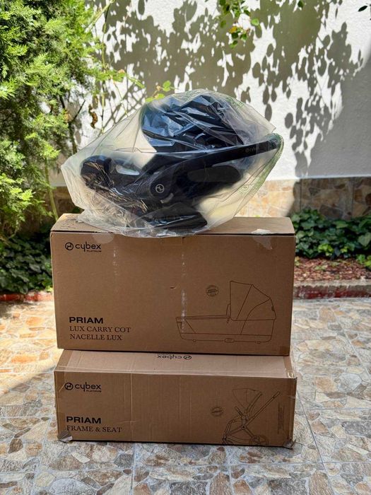 Детска количка Cybex Priam 4 + Cloud T i-Size Plus – ПЪЛЕН КОМПЛЕКТ