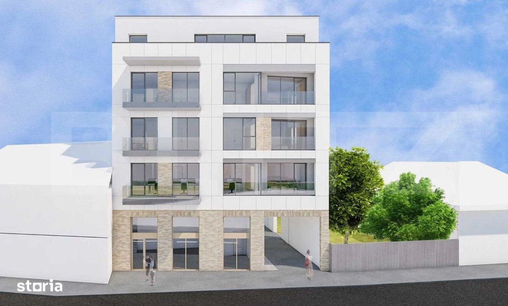 Apartament de 3 camere, bloc premium, etaj intermediar, zona Centrala