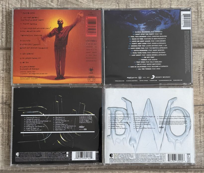 Pachet 15 Eurodance/Raggae/Hip-Hop - Faithless/Aventura/Pitbull/Touche